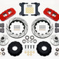 Wilwood AERO6 Front Hub Kit 14.00 Drilled-Red Chevy C-10 60-87 CPP Drop Spindle