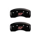 MGP 4 Caliper Covers Engraved Front & Rear ST Black finish silver ch