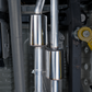 AWE Tuning 4th Gen GM 1500 6.2L 0FG Catback Split Rear Exit (w/ Bumper Cutouts) - Quad Chrome Tips
