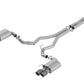 Borla 18-19 Ford Mustang GT 5.0L Coupe w/o Valves ATAK 3in Cat-Back Exhaust-Blk Carbon Fiber Tips