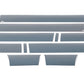 Putco 09-14 Ford F-150 Super Crew 6.5 (w/ Flares) - 7in Wide (12pcs) Black Platinum Rocker Panels