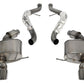 Corsa 08-12 BMW M3 Convertible E93 Polished Sport Cat-Back Exhaust