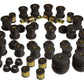 Prothane 90-93 Acura Integra Total Kit - Black