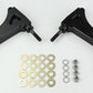 Wilwood Brackets (2) - w/Mounting Kit - SL4R - P-Brake Kit 13in Rotor