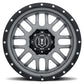 ICON Alpha 20x9 5x150 16mm Offset 5.625in BS Gunmetal Wheel