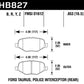 Hawk 13-16 Ford Taurus SHO HPS 5.0 Rear Brake Pads