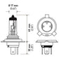Hella Halogen H4 12V 60/55W Bulb