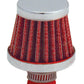 Spectre Breather Filter 10mm Flange / 2in. OD / 1-3/4in. Height - Red