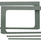 DEI 18-23 Jeep Wrangler JL 4-Door Boom Mat Rear Side Window Trim - 4 Piece - Gray