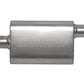 Gibson CFT Superflow Center/Offset Oval Muffler - 4x9x13in/2.5in Inlet/2.5in Outlet - Stainless