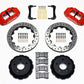 Wilwood Narrow Superlite 4R Rear Kit 12.88in Drilled Red 98-02 Camaro/Firebird