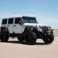 Road Armor 07-18 Jeep Wrangler JK Stealth Front Fender Flare Body Armor w/LED DRL - Tex Blk