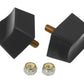 Prothane Universal Bump Stop 1X1 3/4X1 7/16 Crvd Top - Black