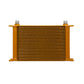 Mishimoto Universal 25-Row Oil Cooler - Gold