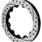Wilwood Rotor-SV-SRP 72 Iron-RH-BLK-Drill 14.00 x 1.25 - 12 on 8.75in
