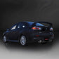 Corsa 08-14 Mitsubishi Lancer Evolution X Sedan 2.0L Polished Sport Dual Rear Cat-Back Exhaust