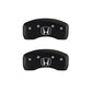 MGP 4 Caliper Covers Engraved Front Honda Engraved Rear H Logo Red finish silver ch