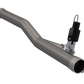 QTP 2018 Jeep Wrangler JL 4DR 2.5in 304SS Aggressor Cutout Mid Pipe