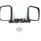 DV8 18-22 Jeep 4 Door JL/JT Aluminum Half Doors with Perforated Mesh Front