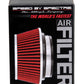 Spectre Adjustable Conical Air Filter 2-1/2in. Tall (Fits 3in. / 3-1/2in. / 4in. Tubes) - Red