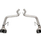 Corsa 18-21 Ford Mustang GT Black 3.0in PVD AxleBack Exhaust w/4.0in Quad Pro Tips
