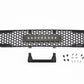 Putco 15-17 Ford F-150 - SS Black Punch Design w/ 10in Luminix Light bar Bumper Grille Inserts