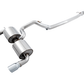 AWE Tuning Ford Focus RS Touring Edition Cat-back Exhaust- Non-Resonated - Chrome Silver Tips