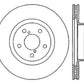 StopTech Drilled Sport Brake Rotor