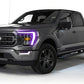Oracle 21-22 Ford F-150 ColorSHIFT RGB+W Headlight DRL Upgrade Kit w/ 2.0 Controller