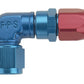 Fragola -6AN x 90 Degree Low Profile Forged Hose End