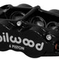 Wilwood Caliper-Narrow Superlite 6R-RH - Black 1.38/1.12/1.12in Pistons 1.10in Disc