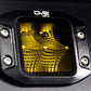 DV8 3-Inch Elite Series LED Amber Flush Mount Pod Light