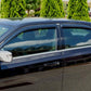 AVS 13-17 Nissan Sentra Ventvisor Outside Mount Window Deflectors 4pc - Smoke