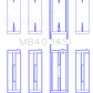 King Ford 232 (Size 0.25) Main Bearing Set