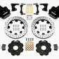 Wilwood Combination Parking Brake Rear Kit 12.19in Drilled Civic / Integra Drum 2.71 Hub Offset