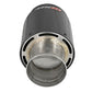 aFe MACH Force-XP 4-1/2in Carbon Fiber OE Replacement Exhaust Tips - 15-19 Dodge Charger/Hellcat