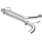 aFe Takeda 2-1/2in 304 SS Axle-Back Exhaust (No Muffler) 18-21 Hyundai Kona L4 1.6L (t)