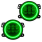 Oracle High Powered LED Fog Lights - Green