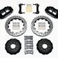 Wilwood Narrow Superlite 6R Front Hat Kit 12.88in Drilled 88-93 Corvette C4