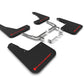 Rally Armor 19-22 Ford Focus ST MK4 (Hatch) Black UR Mud Flap w/ Red Logo