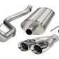 Corsa 11-13 Ford F-150 Raptor 6.2L V8 Polished Sport Cat-Back Exhaust