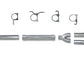 Diamond Eye KIT 4in TB MFLR RPLCMENT PIPEDUALALUM94-97 5 7 3L F250/F350 PWRSTROKE NFS