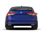 Rally Armor 2022 Honda Civic (Incl. Si/Sport/Touring) Red UR Mud Flap w/ White Logo