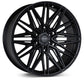 Vossen HF6-5 22x9.5 / 6x135 / ET20 / Deep Face / 87.1 - Satin Black Wheel