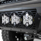Addictive Desert Designs 18-20 Ford F-150 Bomber Front Bumper w/ 3 Baja Designs LP6 Mounts
