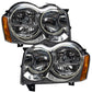 Oracle 05-07 Jeep Grand Cherokee SMD HL (Non-HID) - ColorSHIFT w/ 2.0 Controller