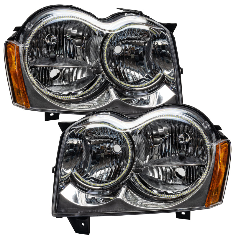 Oracle 05-07 Jeep Grand Cherokee SMD HL (Non-HID) - ColorSHIFT w/o Controller