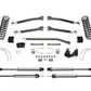 Fabtech 07-18 Jeep JK 4-Door 3in Trail Ii w/Dlss Shks