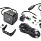 Hella Universal Black Magic 3.2in L.E.D. Cube Kit - Flood Beam (Long Range)