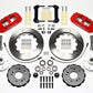 Wilwood AERO6 Front Truck Kit 14.25in Red 97-03 Ford F150